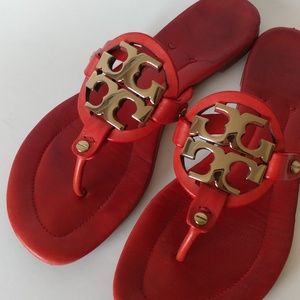 TORY BURCH + Metal Miller Slide Sandals